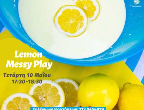 Lemon Messy Play